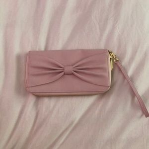 brand new light pink wallet